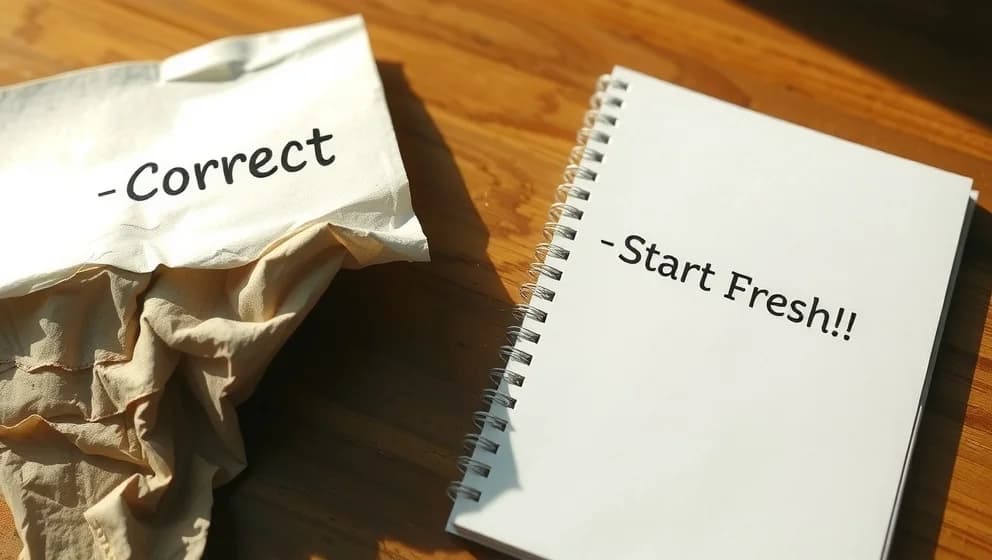 Varför det är okej att ha fel ibland