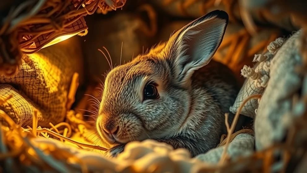 Kaninen som så gärna ville somna