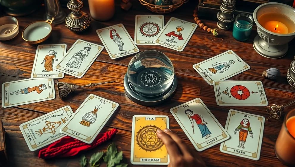 Kortlek att spå i och hur det fungerar