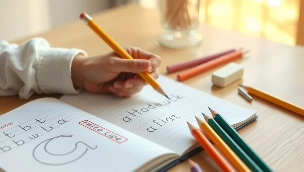 Hur lär du ditt barn att skriva bokstäver