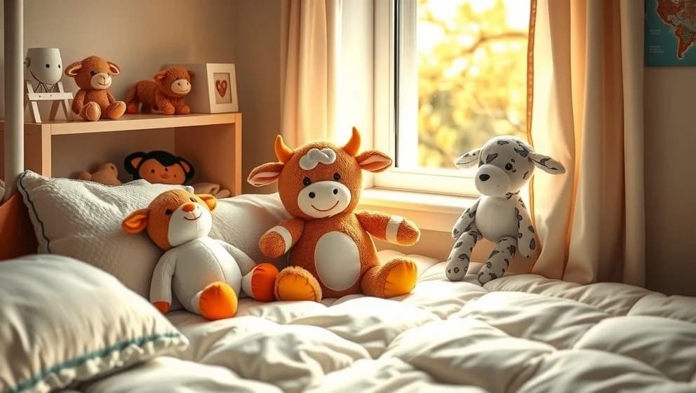 Varför älskar barn Mamma Mu gosedjur