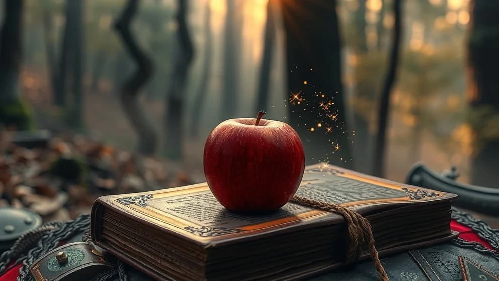 Sagan om det röda äpplet och dess hemlighet